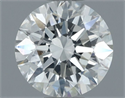 Natural Diamond 0.70 Carats, Round with Excellent Cut, G Color, VS2 Clarity and Certified by IGI