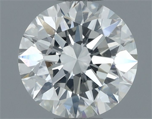 Picture of Natural Diamond 0.70 Carats, Round with Excellent Cut, G Color, VS2 Clarity and Certified by IGI