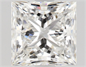 Diamante Natural 1.19 quilates, Princesa , Color F, claridad VS1 y certificado GIA