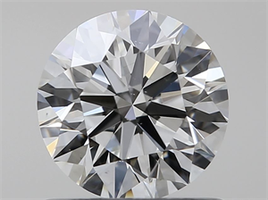 Picture of Natural Diamond 0.75 Carats, Round with Excellent Cut, J Color, VS1 Clarity and Certified by GIA