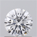 Del inventario de diamantes de laboratorio, 0.71 quilates, Redondo , Color D, claridad VVS2 y certificado IGI