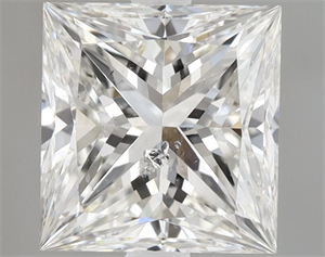 Foto Diamante Natural 1.20 quilates, Princesa , Color H, claridad SI2 y certificado HRD de