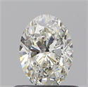 Diamante Natural 0.50 quilates, Ovalado , Color I, claridad VS2 y certificado GIA