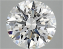 Lab Grown Diamond 3.58 Carats, Round with Ideal Cut, E Color, VVS2 Clarity and Certified by IGI