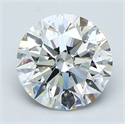 Diamante Natural 2.01 quilates, Redondo , Color F, claridad SI1 y certificado GIA