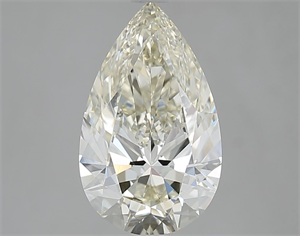 Foto Diamante Natural 3.02 quilates, De pera , Color K, claridad VVS1 y certificado IGI de