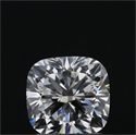 Natural Diamond 1.01 Carats, Cushion with  Cut, F Color, IF Clarity and Certified by GIA