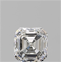 Diamante Natural 1.01 quilates, Asscher , Color H, claridad VS1 y certificado GIA
