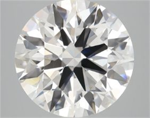 Picture of Lab Grown Diamond 3.50 Carats, Round with Ideal Cut, E Color, VS1 Clarity and Certified by IGI