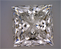 Natural Diamond 3.02 Carats, Princess with  Cut, H Color, VS2 Clarity and Certified by GIA