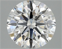 Del inventario de diamantes de laboratorio, 3.00 quilates, Redondo , Color F, claridad VVS2 y certificado IGI