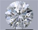Natural Diamond 0.70 Carats, Round with Very Good Cut, I Color, VVS1 Clarity and Certified by GIA