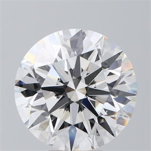 Picture of Lab Grown Diamond 6.05 Carats, Round with Ideal Cut, G Color, VS2 Clarity and Certified by IGI