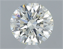 Diamante Natural 0.57 quilates, Redondo , Color J, claridad VS1 y certificado GIA