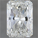 Natural Diamond 2.01 Carats, Radiant with  Cut, H Color, VS2 Clarity and Certified by GIA
