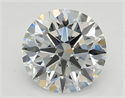Del inventario de diamantes de laboratorio, 1.58 quilates, Redondo , Color E, claridad VVS2 y certificado GIA