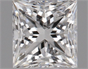 Diamante Natural 0.53 quilates, Princesa , Color F, claridad SI1 y certificado GIA