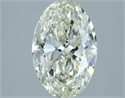 Natural Diamond 2.01 Carats, Oval with  Cut, J Color, VS1 Clarity and Certified by IGI