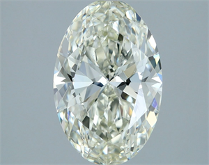 Picture of Natural Diamond 2.01 Carats, Oval with  Cut, J Color, VS1 Clarity and Certified by IGI