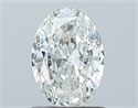 Natural Diamond 0.90 Carats, Oval with  Cut, G Color, VS2 Clarity and Certified by GIA