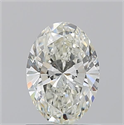 Diamante Natural 1.01 quilates, Ovalado , Color J, claridad SI1 y certificado GIA