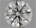 Natural Diamond 0.64 Carats, Round with Excellent Cut, G Color, SI2 Clarity and Certified by IGI