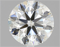 Diamante Natural 2.01 quilates, Redondo , Color H, claridad VS1 y certificado IGI