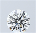 Lab Grown Diamond 1.53 Carats, Round with Ideal Cut, F Color, VVS2 Clarity and Certified by IGI