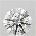 Lab Grown Diamond 3.04 Carats, Round with Ideal Cut, F Color, VVS2 Clarity and Certified by IGI