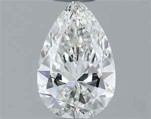 Picture of Natural Diamond 0.50 Carats, Pear with  Cut, G Color, VS2 Clarity and Certified by GIA