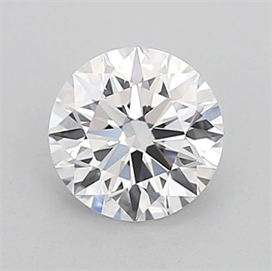 Picture of Lab Grown Diamond 1.02 Carats, Round with Ideal Cut, D Color, VVS2 Clarity and Certified by IGI