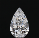 Natural Diamond 5.06 Carats, Pear with  Cut, D Color, VS2 Clarity and Certified by GIA