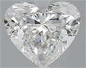 Natural Diamond 3.01 Carats, Heart with  Cut, H Color, SI2 Clarity and Certified by GIA