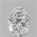 Diamante Natural 1.77 quilates, Ovalado , Color F, claridad VVS2 y certificado GIA