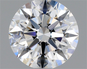 Picture of Natural Diamond 0.75 Carats, Round with Excellent Cut, E Color, VS1 Clarity and Certified by GIA