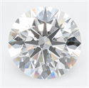 Lab Grown Diamond 3.50 Carats, Round with Ideal Cut, D Color, IF Clarity and Certified by IGI