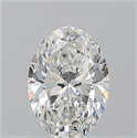 Natural Diamond 1.01 Carats, Oval with  Cut, G Color, VS1 Clarity and Certified by GIA