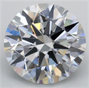 Del inventario de diamantes de laboratorio, 2.07 quilates, Redondo , Color E, claridad VS1 y certificado IGI