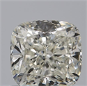 Natural Diamond 0.81 Carats, Cushion with  Cut, J Color, VVS2 Clarity and Certified by GIA