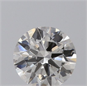 Natural Diamond 0.40 Carats, Round with Excellent Cut, G Color, SI1 Clarity and Certified by GIA