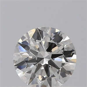 Picture of Natural Diamond 0.40 Carats, Round with Excellent Cut, G Color, SI1 Clarity and Certified by GIA