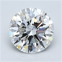 Natural Diamond 1.52 Carats, Round with Excellent Cut, F Color, VVS1 Clarity and Certified by GIA
