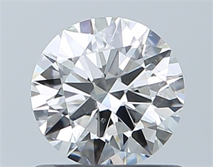 Foto Diamante Natural 0.70 quilates, Redondo , Color G, claridad SI1 y certificado GIA de