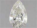 Natural Diamond 1.01 Carats, Pear with  Cut, K Color, SI2 Clarity and Certified by GIA