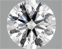 Del inventario de diamantes de laboratorio, 3.00 quilates, Redondo , Color E, claridad VVS2 y certificado IGI