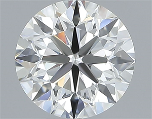 Picture of Natural Diamond 0.60 Carats, Round with Very Good Cut, I Color, VVS1 Clarity and Certified by IGI