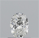 Natural Diamond 0.51 Carats, Oval with  Cut, F Color, VS1 Clarity and Certified by GIA