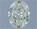 Natural Diamond 1.71 Carats, Oval with  Cut, L Color, VVS2 Clarity and Certified by GIA