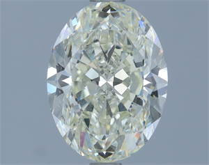 Picture of Natural Diamond 1.71 Carats, Oval with  Cut, L Color, VVS2 Clarity and Certified by GIA