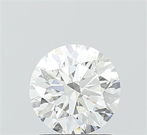 Picture of Lab Grown Diamond 1.01 Carats, Round with Ideal Cut, D Color, VVS1 Clarity and Certified by IGI